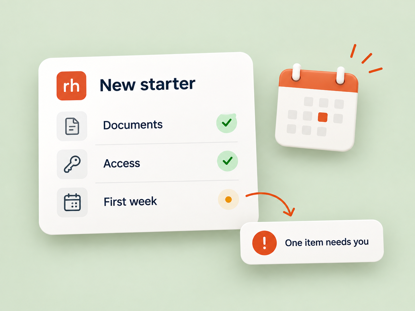 Illustration for the onboarding assistant.